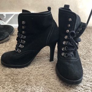 Mossimo, black heel booties